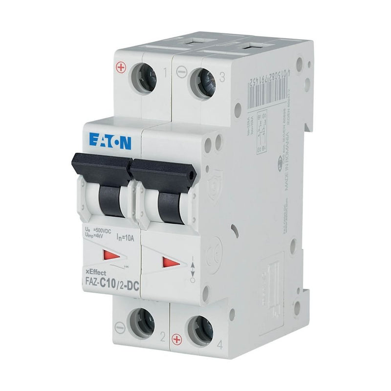 Eaton - Leitungsschutzschalter FAZ-C10/2-DC C 10A DC, 2p