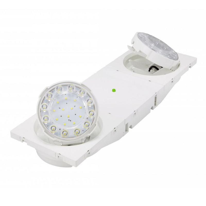 Ceag Notlichtsysteme - Sicherheitsleuchte LED Strahler BT2SC-D1CGL 2 LED,Lichtdauer 1h