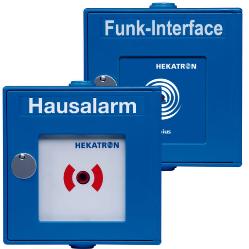 Hekatron Vertriebs - Handmelder für Gefahrenmeldesystem Funkhandtaster 31-5000013-01-03 f. Funksystem Genius