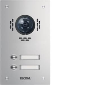 Elcom - Klingeltableau für Türkommunikation UP-Türstation TVG-2/1 ESTA eds f. BTC 2/1 UP