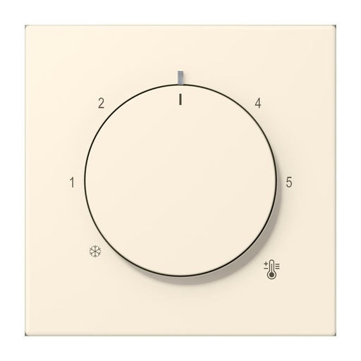 Jung - Abdeckung/Bedienelement für Installationsschalterprogramme Abdeckung für Thermostat LC 1749 BF 245 blanc ivoire (4320B)