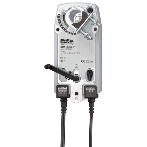 Helios Ventilatoren - Elektromotor Klappen-Stellmotor STM 10 24V 2P 10Nm, 24VDC, IP54