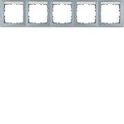 Berker - Abdeckrahmen Rahmen 5fach alu 10259959