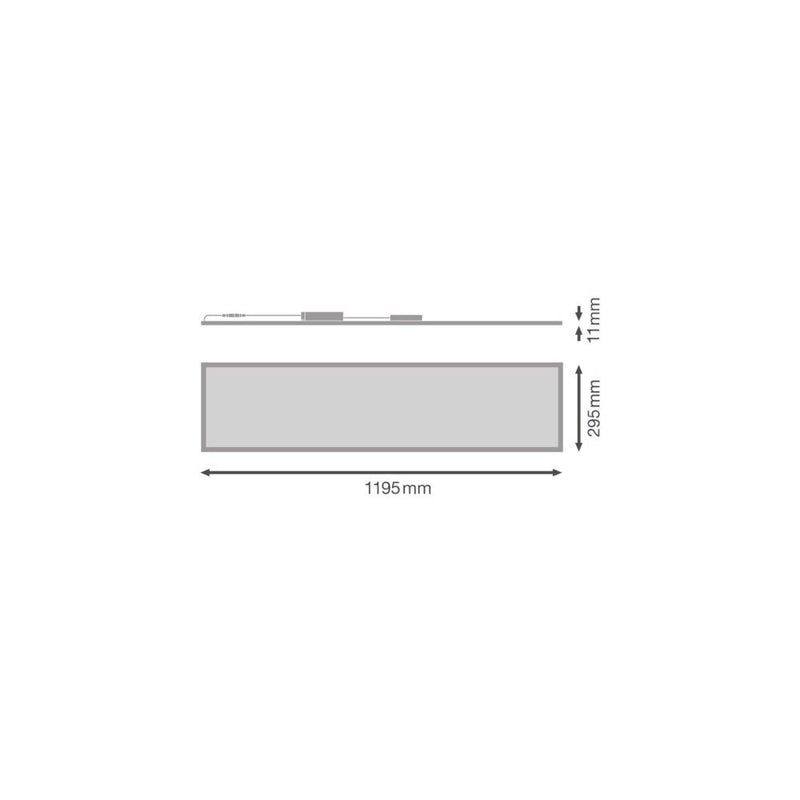 Ledvance - Decken-/Wandleuchte LED-Panel PLCMFT1200P33840U19D 840, DALI