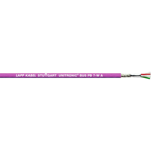 Lapp Kabel&Leitung - Daten- und Kommunikationskabel UNITRONIC BUS PB 7-W A 2170824/100 1X2X0,64 − 100 Meter
