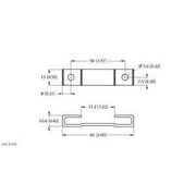 Turck - Wegsensor Montagehalterung M1-Q25L (VE2) − 2 Packung