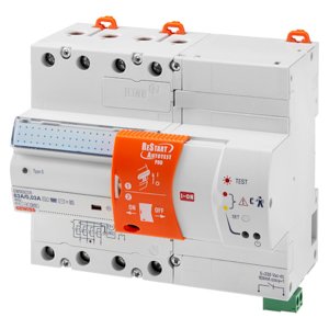 Gewiss - Fehlerstrom-Schutzschalter mit Zusatzeinrichtung FI-Schutzschalter GW90922B 4P 40A 0,03B IR 7M