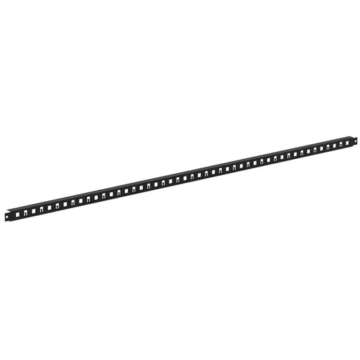 Enoc - Komponente für Verdrahtung, Kabeleinführung und -fixierung (Gehäuse/Schaltschr.) Kabelabfangschiene KHDS 12 X1-S (VE4) 1200mm,Tiefschwarz