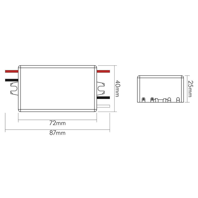 Nobile - Lichtregelsystemkomponente Dim To Warm Dimmer Modul 1820958424 24V