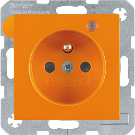 Berker - Steckdose or/gl 6765098914 Kontroll-LED