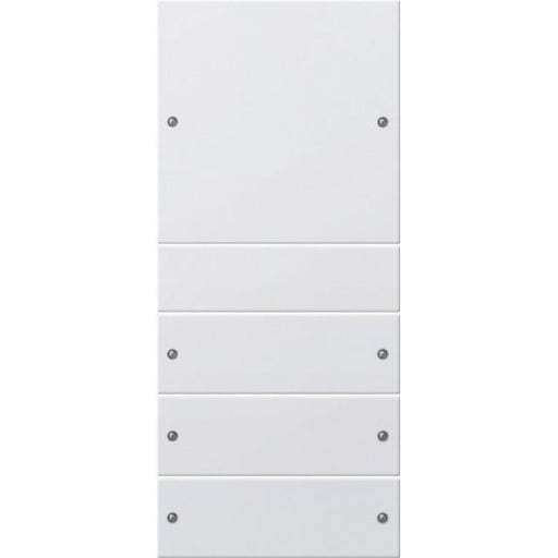 Gira - Bussystem-Tastwippe Wippenset 4fach 218427 reinweiß matt
