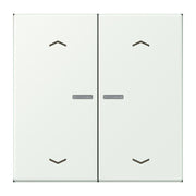 Jung - Abdeckung/Bedienelement für Installationsschalterprogramme Wippe mit Lichtleiter LC 102 KO5P 210 outremer gris