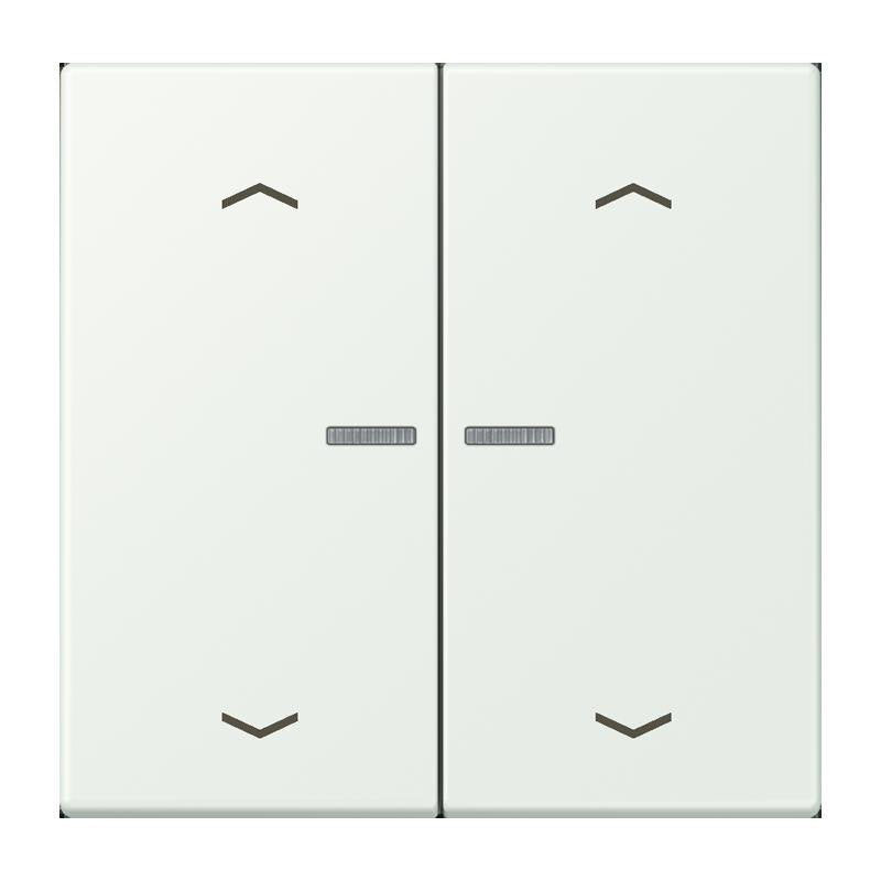 Jung - Abdeckung/Bedienelement für Installationsschalterprogramme Wippe mit Lichtleiter LC 102 KO5P 210 outremer gris