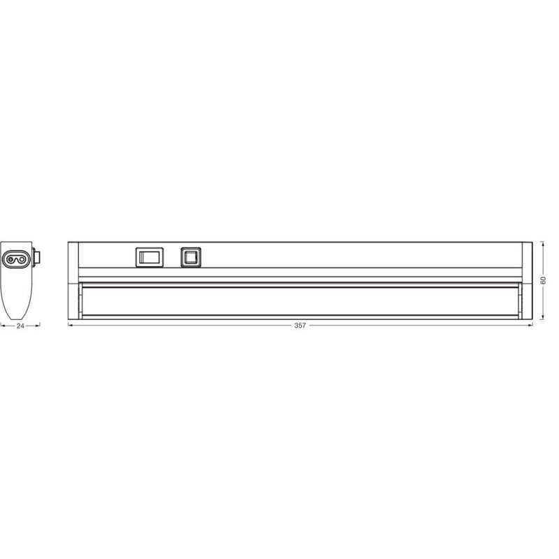 Ledvance - Lichtleiste LED-Leuchte 35cm Linea #4058075842380 CCT, dim, ws
