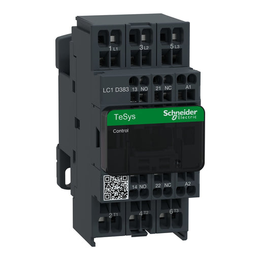 Schneider Electric - Leistungsschütz zum Schalten von Wechselstrom Leistungsschütz LC1D383E7 3-polig, 1S, 1Ö
