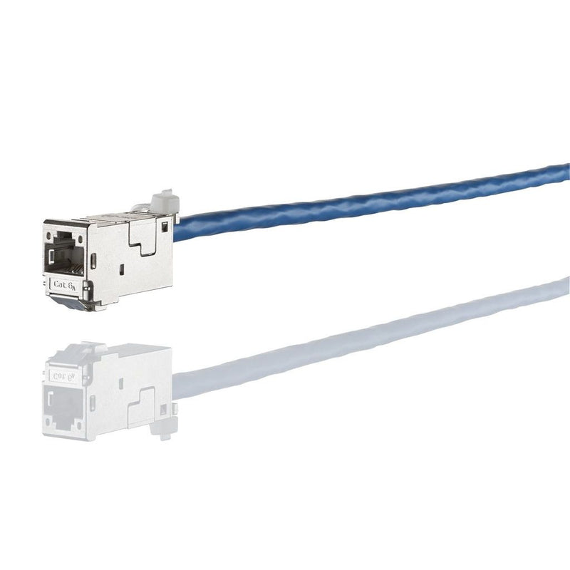 Metz Connect - Modularer Steckverbinder E-DATmodul RJ45 8(8) 130910-I Cat.6A, TIA-A, gesch
