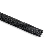 HellermannTyton - Hohlgeflechtschlauch Geflechtschlauch HEGPA6630 PA66 BK 50 sw, abriebfest 50m − 50 Meter