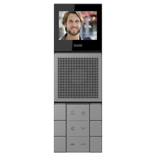 Jung - Innenstation für Türkommunikation SIB Video-Innenstation SI VI LC 627 203 LS 32011