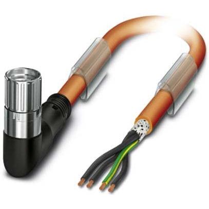 Phoenix Contact - Energiekabel < 1 kV, für ortsveränderlichen Einsatz Kabelstecker K-5E - OE/01#1620417 kunststoffumspritzt − 2 Stück