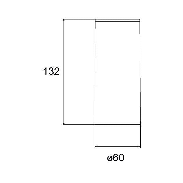 Brumberg Leuchten - Decken-/Wandleuchte LED-Anbauleuchte 230V 88832184 25Gr., 4000K