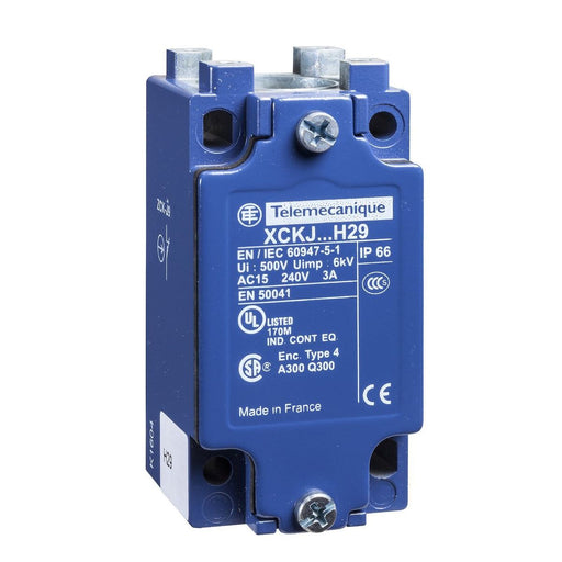 Telemechanique Sensors - Einzelpositionsschalter Hilfsschaltergehäuse ZCKJ9H29 Monoblock, Metall