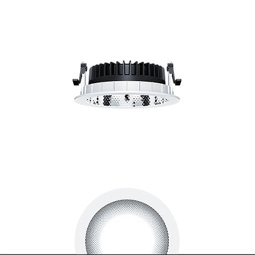 Zumtobel Group - Downlight/Strahler/Flutlicht LED - Downlight PANOS R  #62927385 940