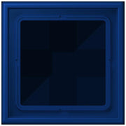Jung - Abdeckrahmen Rahmen 1-fach LC 981 261 bleu outremer fonce
