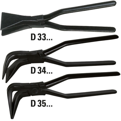 BESSEY - Falzwerkzeug Falzzange gerade D331-80