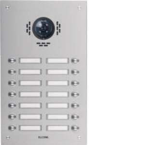 Elcom - Klingeltableau für Türkommunikation UP-Türstation TVG-14/2 ESTA eds f. BTC14/2UP
