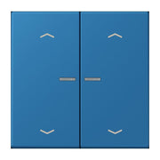 Jung - Abdeckung/Bedienelement für Installationsschalterprogramme Wippe mit Lichtleiter LC 102 KO5P 211 bleu ceruleen 31