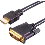 E+P Elektrik - Konfektioniertes A/V-Kabel HDMI-Adapterkabel HDMI 3 2m,sw