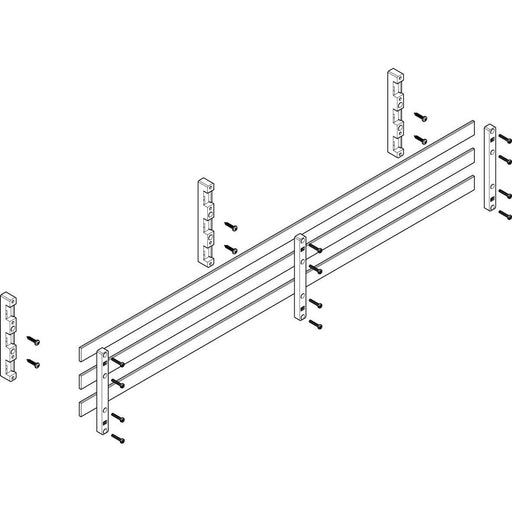 ABN - Verteilerfeld für Installationsverteiler Sammelschienen-Modul MTSC42743 4FB/2RE