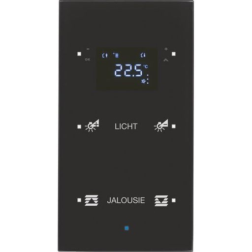 Berker - Bussystem-Tastsensor Glas-Sensor 75642135 mit Raumtemperatur