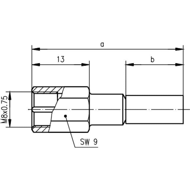 Telegärtner - Koax-Steckverbinder FME-Stecker 100025645 PP cr/cr − 5 Stück