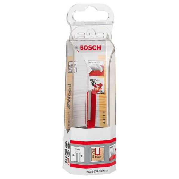 Bosch - Fräser Nutfräser Expert for Wood, 2608629392 Carbide 8 mm D1 10