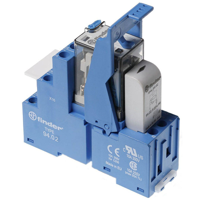 Finder - Schaltrelais Koppelrelais 58.32.9.024.5050 2W, 10A − 10 Stück