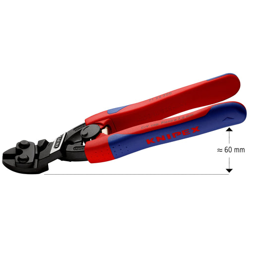 Knipex - Bolzenschneider CoBolt-Bolzenschneider 71 22 200 SB mit Hüllen, 200mm