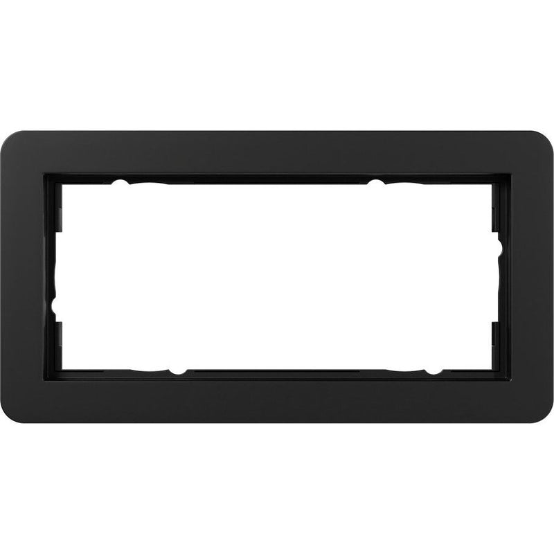 Gira - Abdeckrahmen 2fach 1002153 schwarz m