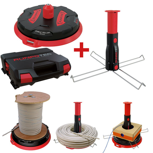 Runpotec - Kabeltrommelabroller Kabelabroller-Set 10170 X-Board XB300 kpl