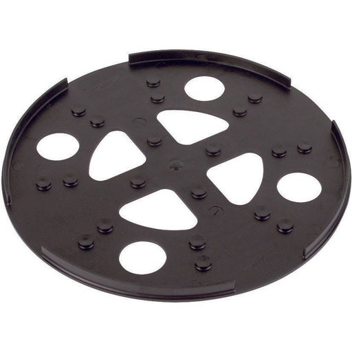 DEHN - Sockel für Fangeinrichtung Blitzschutz Unterlegplatte Kunststoff ULP KS D280 SW D280mm sw