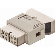 Harting - Kontakteinsatz für Rechtecksteckverbinder Megabit Einsatz 09140083122 Han 1 Kabel GND