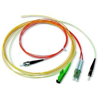 Dätwyler IT Infra - LWL-Pigtail 1 Faserpigtail ST OM3 tk 422241 2m Faserpigtail − 10 Stück