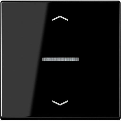Jung - Abdeckung/Bedienelement für Installationsschalterprogramme Wippe Symbole Pfeile bel. A 590 BF KO5 P SW schwarz