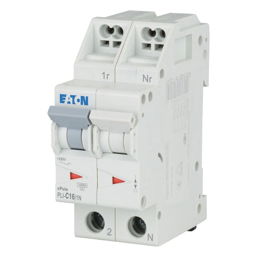 Eaton - Leitungsschutzschalter PLI-C16/1N C 16A, 1p+N Steckkl