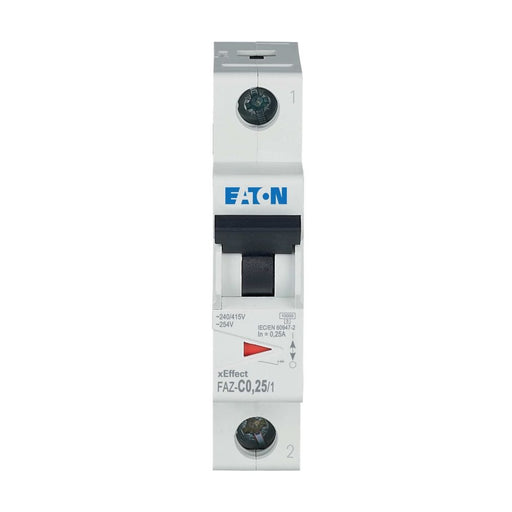 Eaton - Leitungsschutzschalter 1p. FAZ-C0,25/1 0,25A Charakt.: C