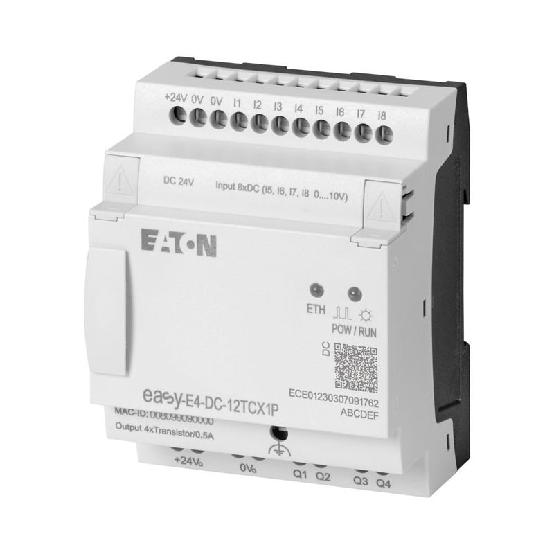 Eaton - Logikmodul Steuerrelais easyE4 EASY-E4-DC-12TCX1P 24V DC