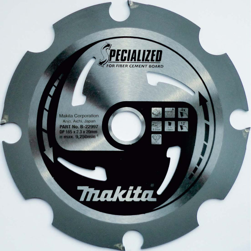 Makita - Kreissägeblatt Sägeblatt Specialized B-33685 165x20x4Z