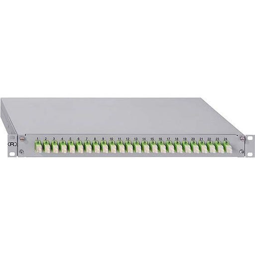 Rutenbeck - Patchpanel LWL Spleissbox gr GradeB 228030312 12xLC-D OS2 blau