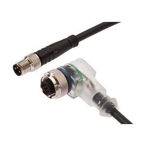 Ipf Electronic - Konfektioniertes Sensor-Aktor-Kabel Verbindungsleitung, 5m, VK500F62 M12 Dose 3polig