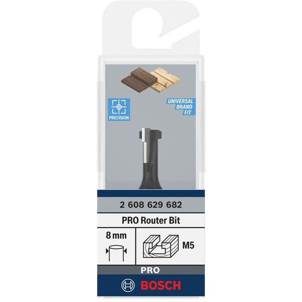 Bosch - Fräser PRO T-Nutfräser, 8,5 x 2608629682 5,6, Schaft 8 mm